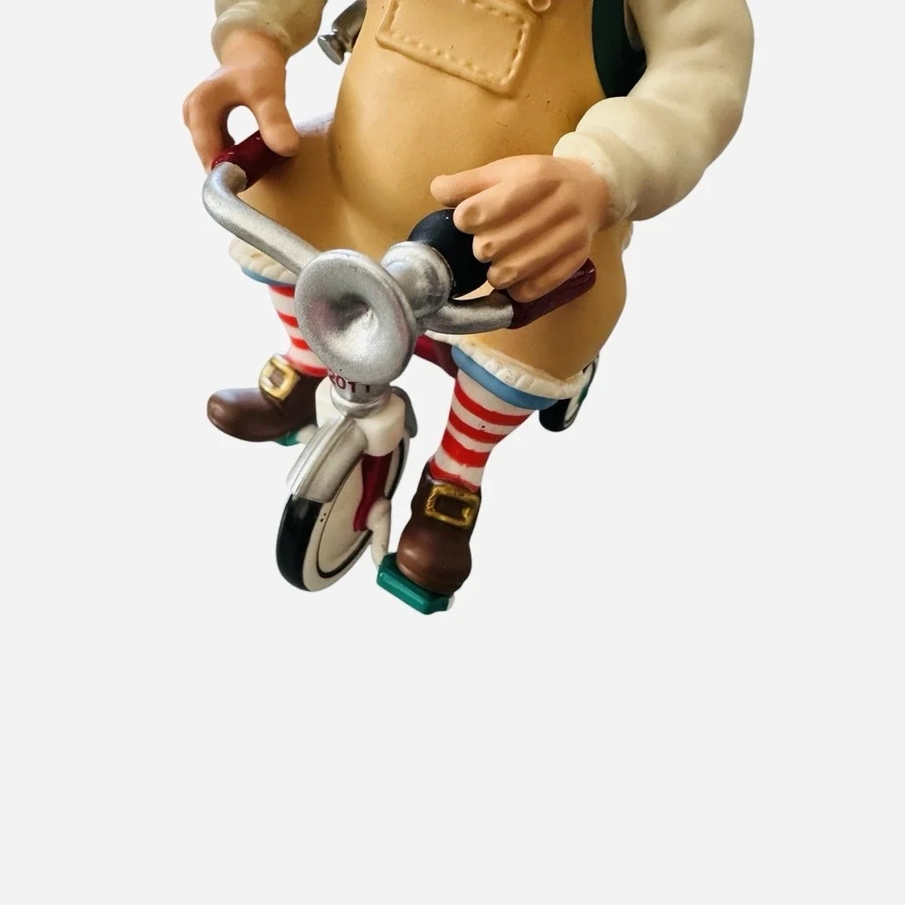 HALLMARK Keepsake Santa On Tricycle‎ Christmas Ornament 12TH In SERIES